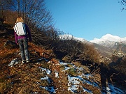 Ritorno al MONTE CASTELLO (1474 m.) con spettacolare tramonto il 9 dicembre 2012 - FOTOGALLERY